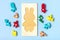 Set of shape Montessori style toys Children wooden eco friendly logic games for preschool kids Playthings for baby
