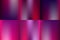 Set of shiny metallic nacre pink purple colors gradient background. Bright abstract .