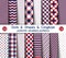 Set of Sixteen Patriotic Seamless Patterns