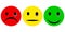 Set smiley face with a black eye, vector emoticons with black eye, funny cartoon faces