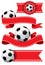 Set of Soccer design elements