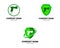 Set of Spray foam insulation icon vector logo illustration