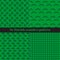 Set of St. Patrick s Day Seamless Patterns with Checkered Stripes, Hats, Mustaches and Clover