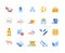 Set of Sugar Colorful Icons
