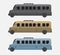 Set of Super Long Passenger limousine Van