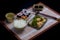 Set sushi diner table