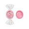 Set of sweets on white background, hard candy, Sweet lollipops round shapes. Vector illustration