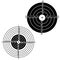 Set targets for practical pistol shooting