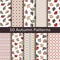 Set of ten autumn patterns