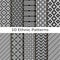 Set of ten ethnic patterns