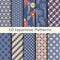 Set of ten japanese patterns