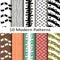 Set of ten modern patterns