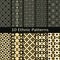 Set of ten seamless vector ethnic patterns