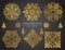 Set of Thai art element, Decorative motifs. Ethnic Art, icon