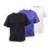 Set of three color cotton t-shirts