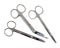 Set of Three Surgical Scissors