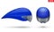 Set of Time trial bicycle helmets