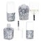 Set Transparent Glitter nail polish