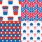 Set of USA Patterns