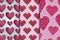 Set of valentine day cards patterns