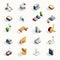 A Set of various icons Colletion, Generative AI