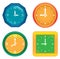 Set of various vector clocks