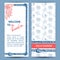 Set of vector banner templates in nautical style. Rope with knots. Hand drawn seashells and starfish doodle in sketch