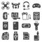 Set of vector devices icons