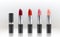 Set of vector lipstick of various colors