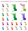 Set of vector polygonal maps of Malapascua Island.