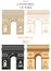 Set of vector Triumphal arch