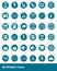 Set of vector web icons Mobile