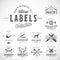 Set of Vintage Icons, Labels or Logo Templates With Retro Typography for Mens Hobbies Such as Yachting, Hunting, Arms