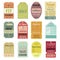 Set of Vintage Luggage Tags