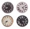 Set of vintage round clocks