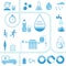 Set of Water Infographics Icons and Elements