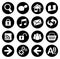 Set of web icons