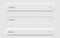 Set of White Search bar form templates of neomorphic interface. Neomorphism trendy 2020 design elements, UI components
