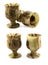 Set of wine goblets