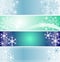 Set of winter seasonal banners.