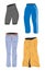Set of Woman Trousers, Pants, Joggers and Shorts