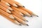 Set of wooden pencils for plotting