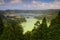 Sete Cidades Crater Lakes, Lagoa Verde and Lagoa Azul