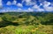 Sete Cidades landscape in a beautiful sunny day