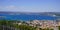 Sete panoramic waterfront of city harbor in Languedoc-Roussillon South France