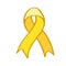 Setembro Amarelo - Yellow Sempteber in Portuguese, Brazillian, suicide prevention month. Ribbon support and awareness