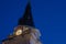 Settefrati by night, bell tower, Ciociaria, Valle di Comino, Frosinone