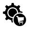 Setting cart glyphs icon