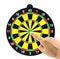 Setting goal or accurate planning, finger going to take dart