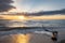 Setting Sun at Blind Pass Beach, Manasota Key, Florida